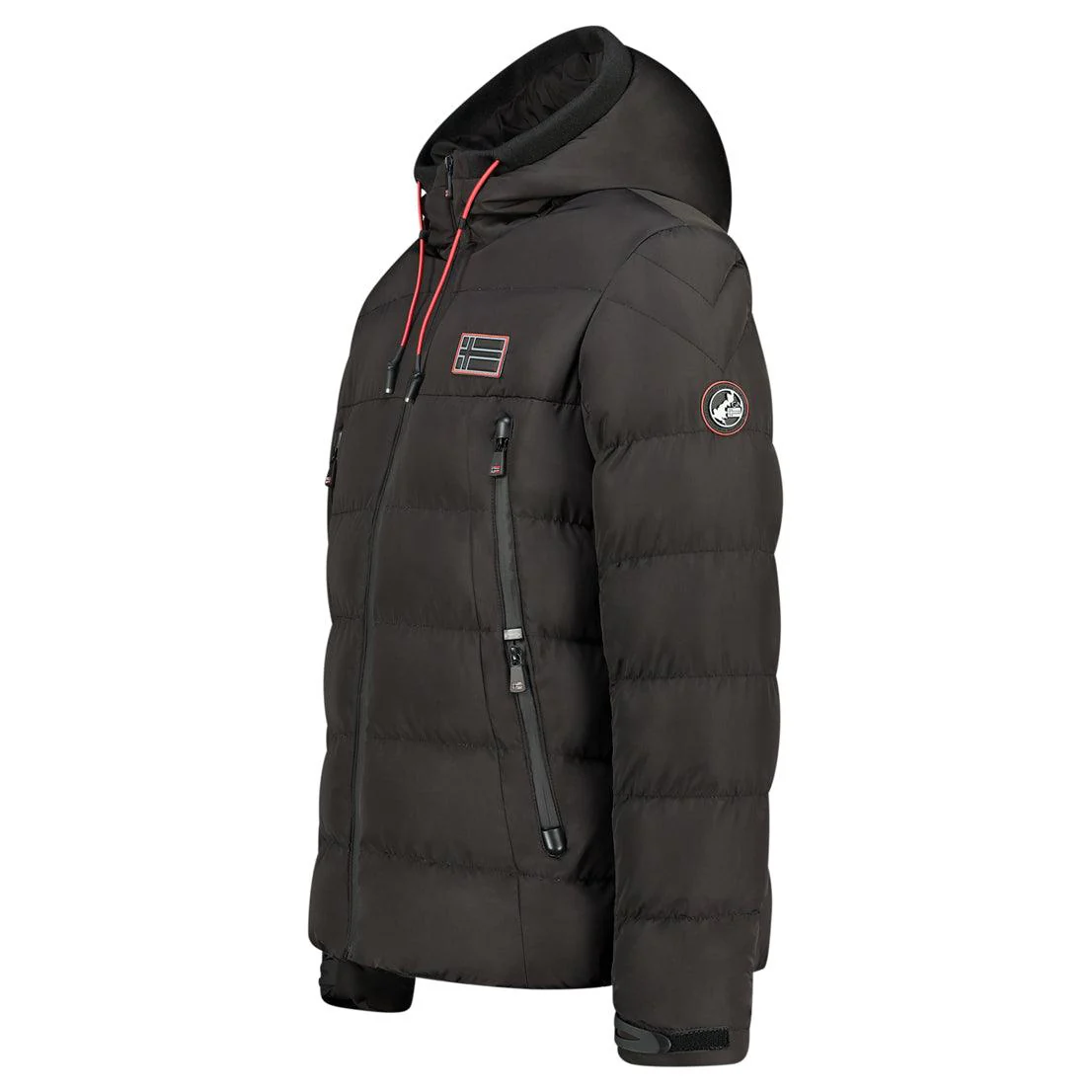 Parka Hombre Ardeno Negro - Image 3