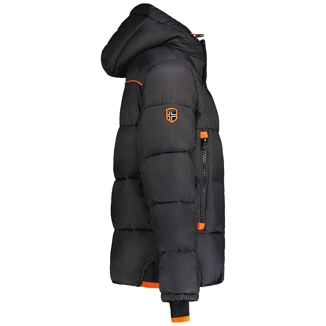 Parka Hombre Calix Negro / Rojo - Image 4