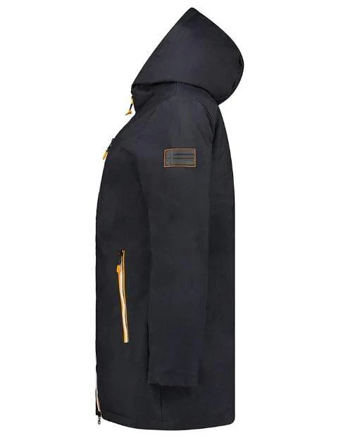 Parka De Mujer Cassim Azul Marino - Image 3