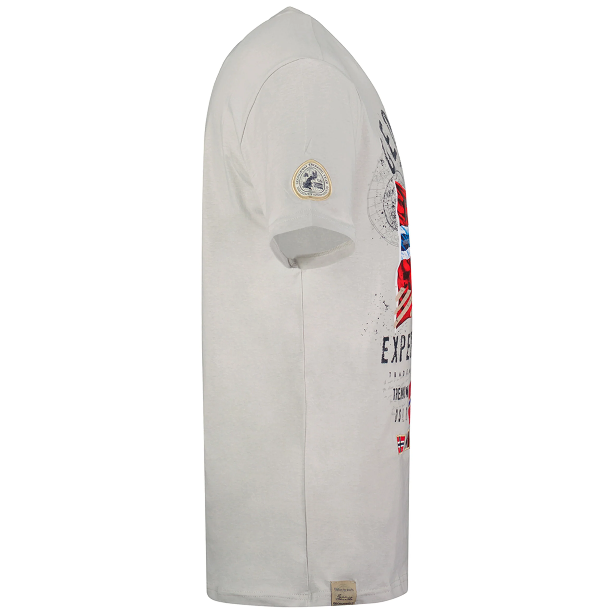 Camiseta Hombre Jitchen Gris Claro - Image 4