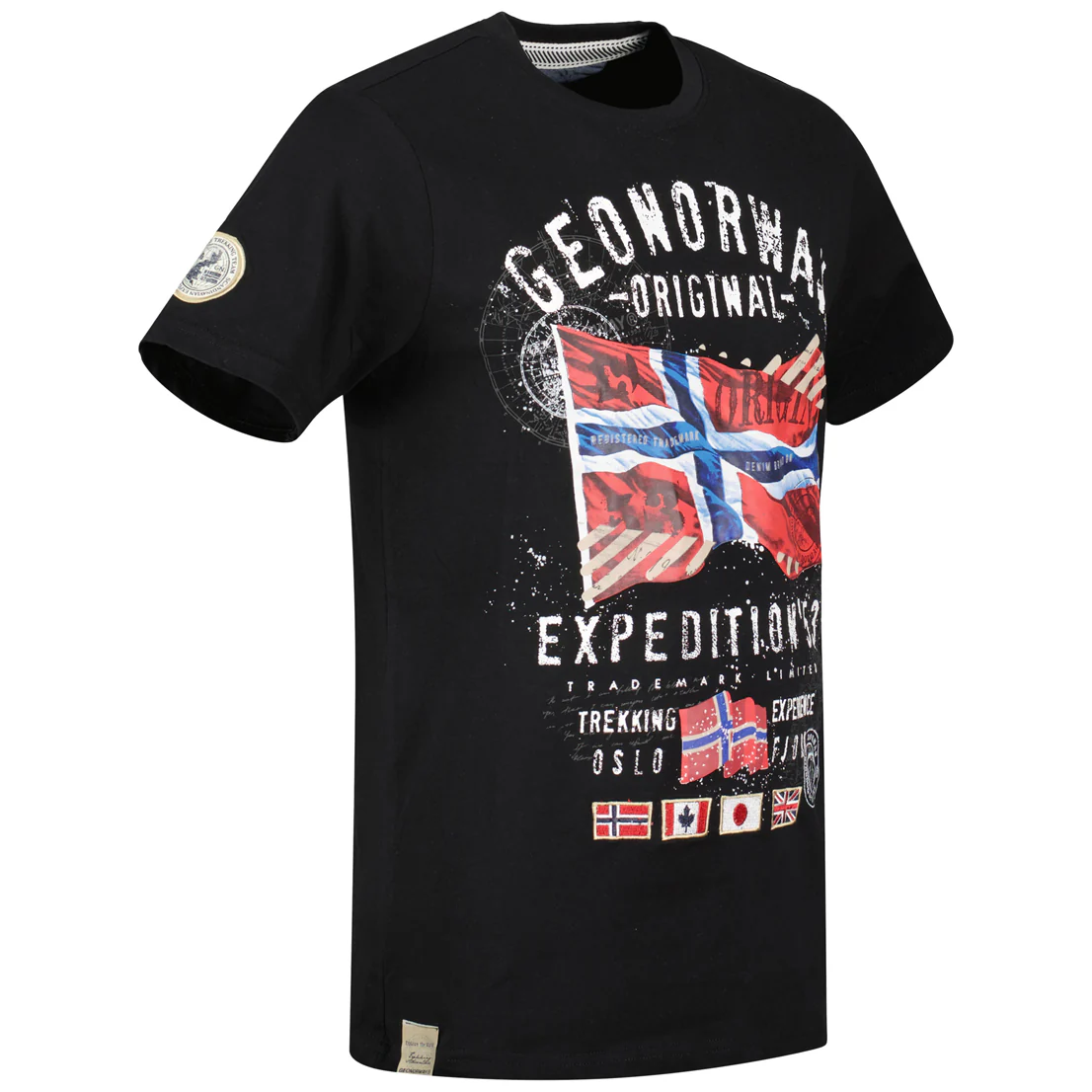 Camiseta Hombre Jitchen Negro - Image 3