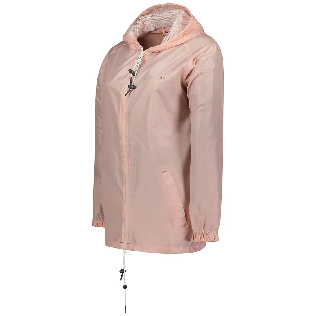 Parka Cortavientos De Mujer Boat Rosa Viejo - Image 3