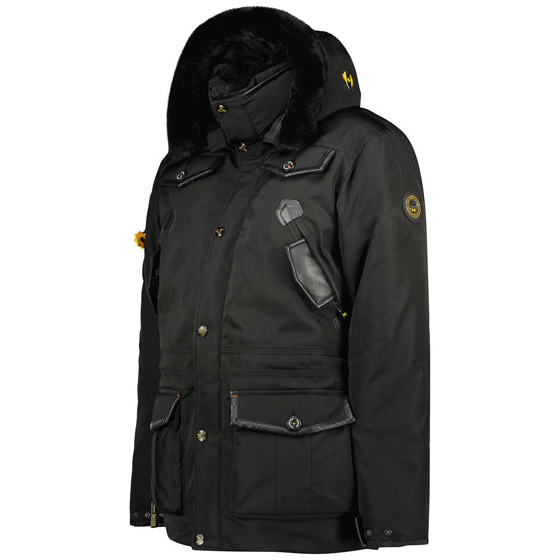 Parka De Hombre Acoreak Negro - Image 3