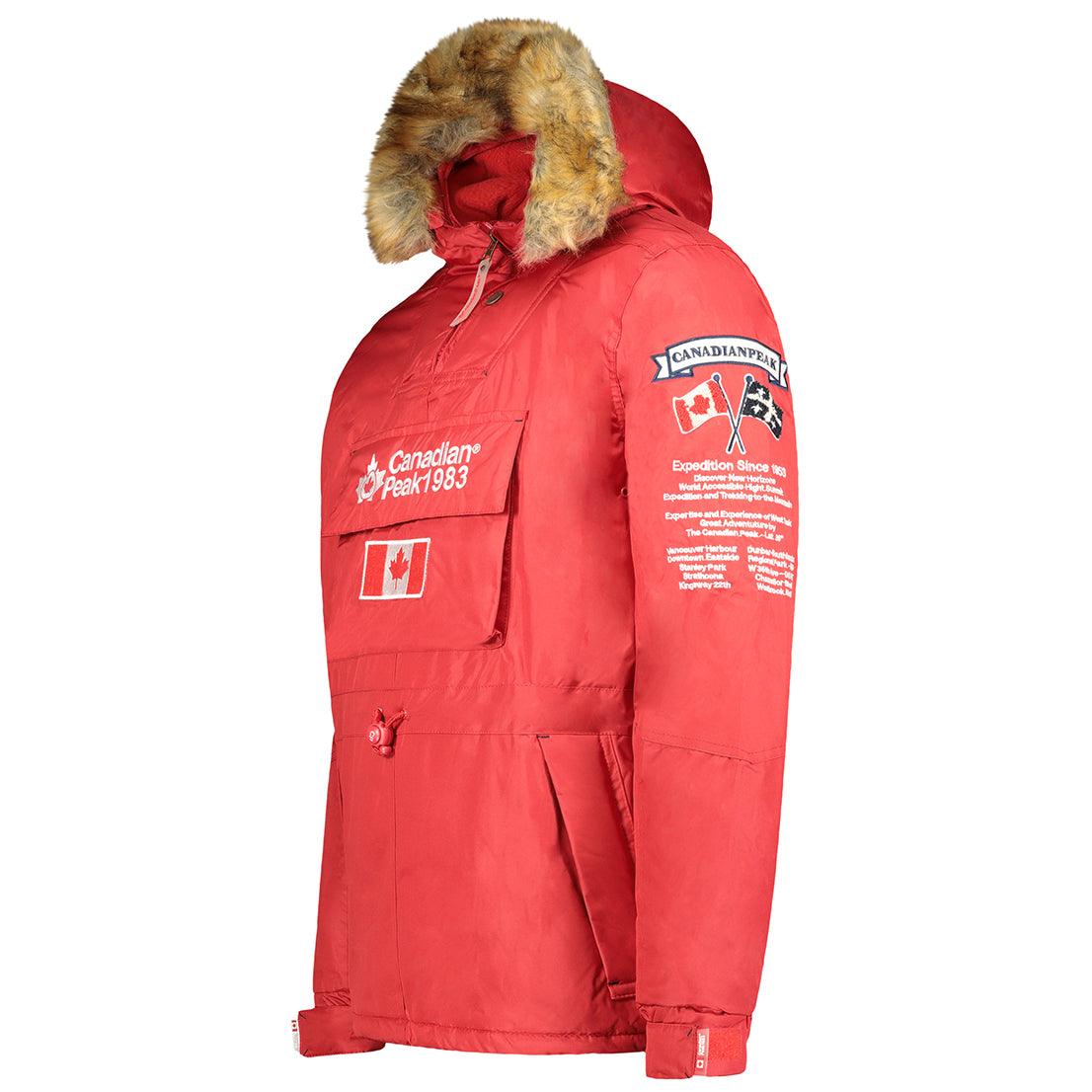 Parka De Hombre Bonopeak Rojo - Image 3