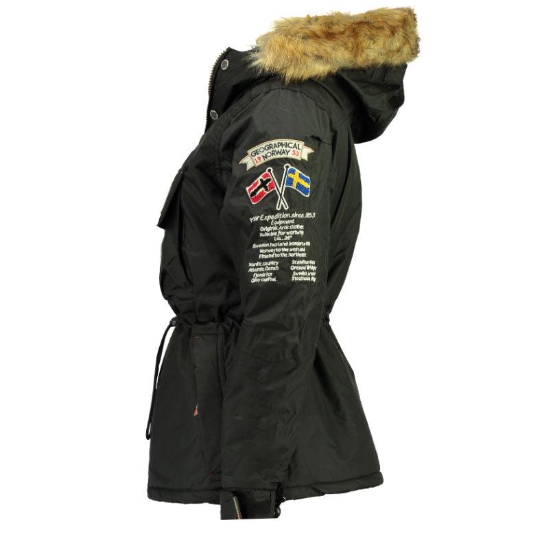 Parka Hombre Boomerang Negro - Image 3