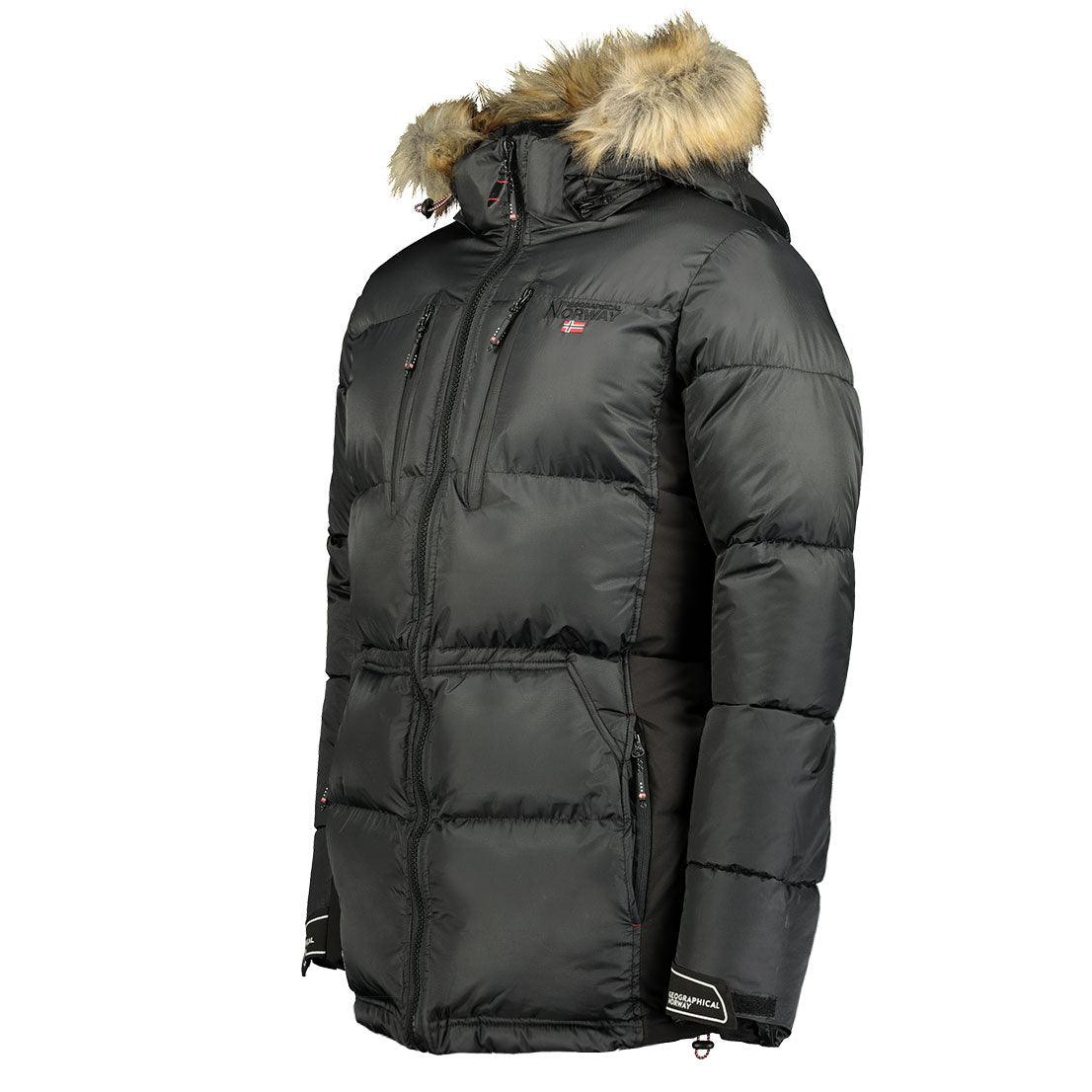 Parka De Hombre Danone Negro - Image 4