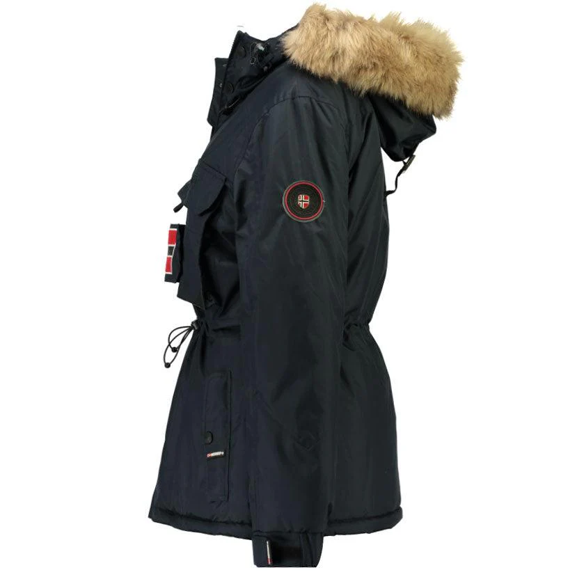 Parka De Niña Bellaciao Azul Marino - Image 3