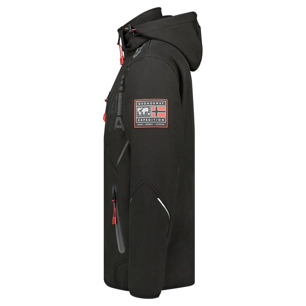 Chaqueta Softshell De Hombre Robin Negro - Image 4