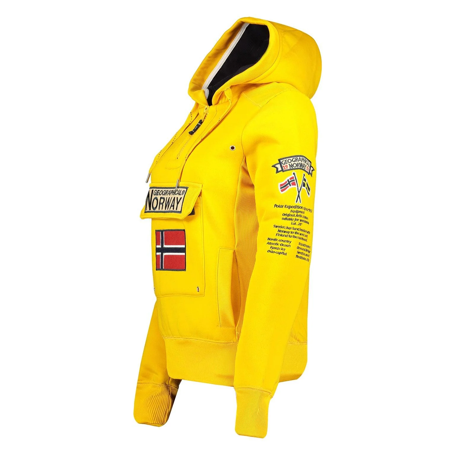 Sudadera Mujer Gymclass Amarillo - Image 4