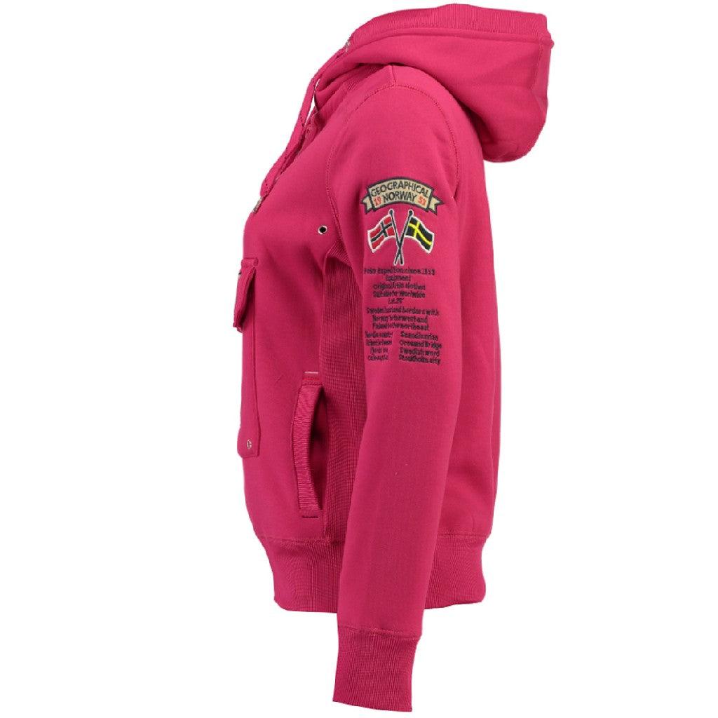 Sudadera Mujer Gymclass Fucsia - Image 3